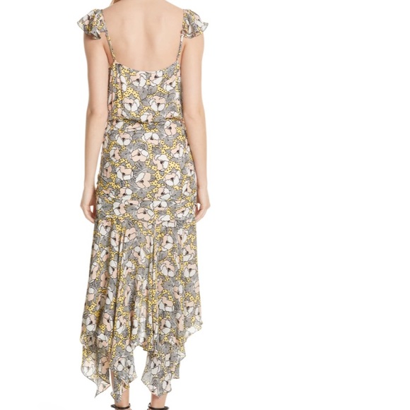 NEW • Veronica Beard • Martine Floral Midi Dress - Picture 3 of 7